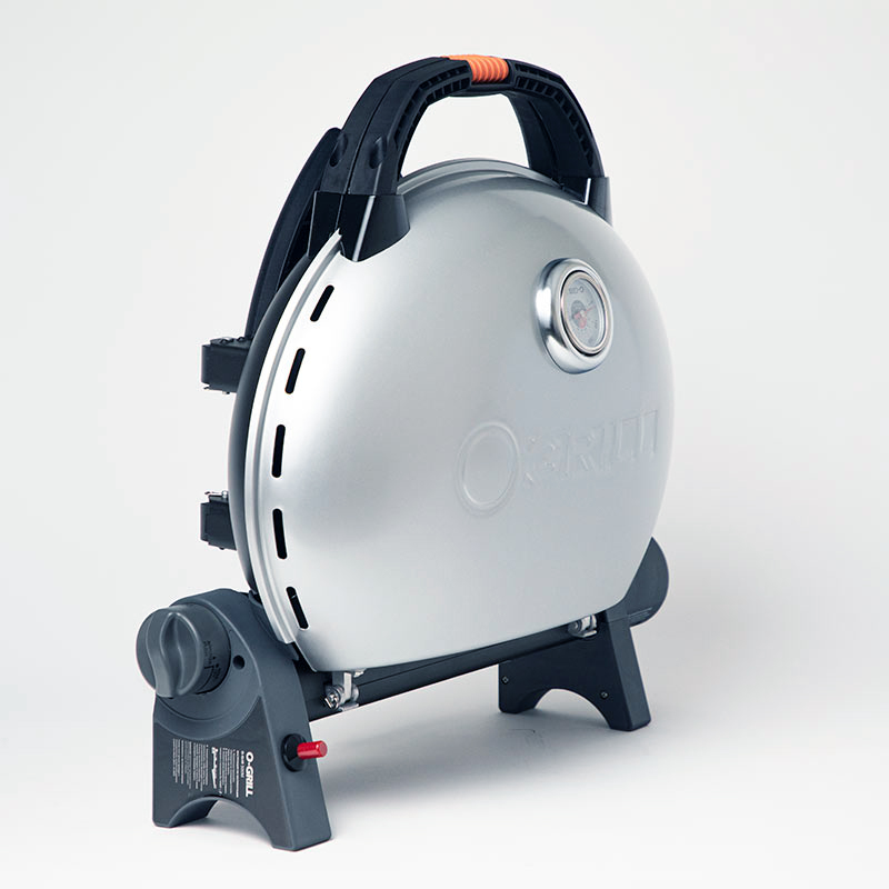 Газовый гриль O-GRILL 500MТ bicolor black-silver + адаптер А
