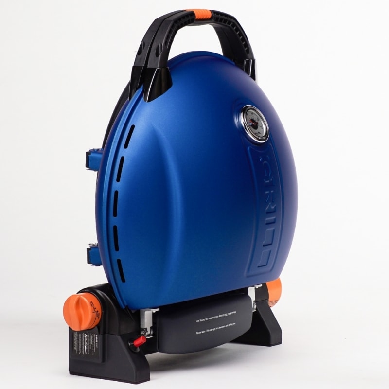 Газовый гриль O-GRILL 800T blue + адаптер А