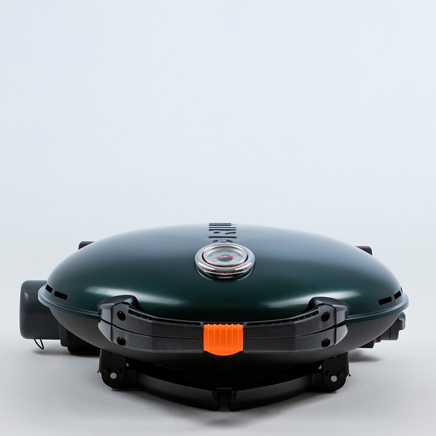 Газовый гриль O-GRILL 700T bicolor black-green + адаптер А