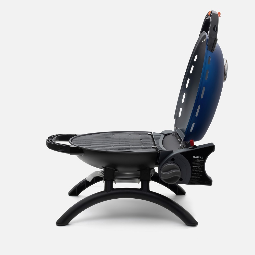 Газовый гриль O-GRILL 500MT bicolor black-blue + адаптер А