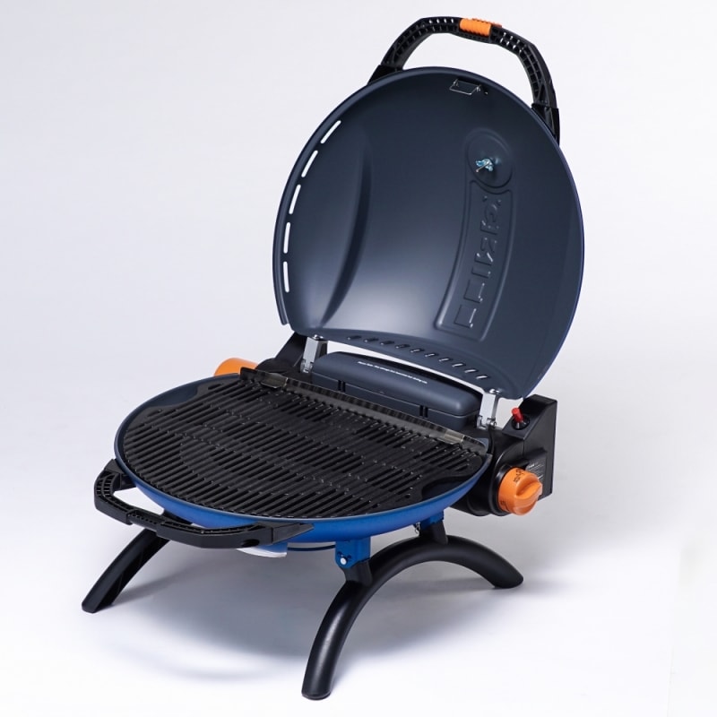 Газовый гриль O-GRILL 800T blue + адаптер А