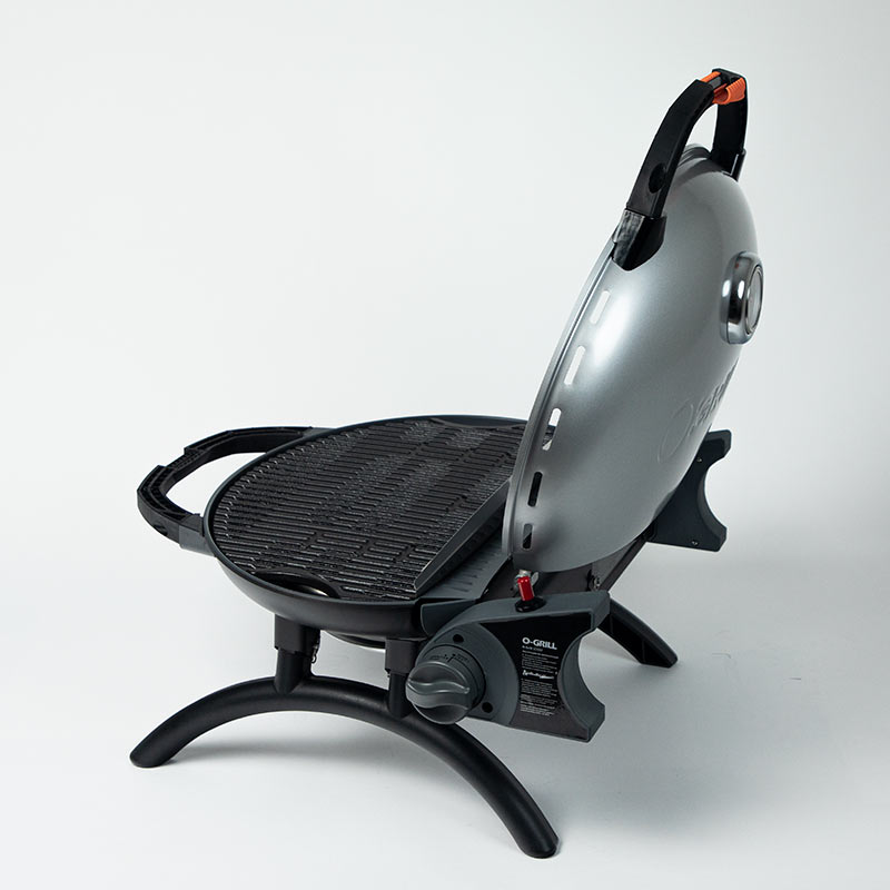 Газовый гриль O-GRILL 500MТ bicolor black-silver + адаптер А