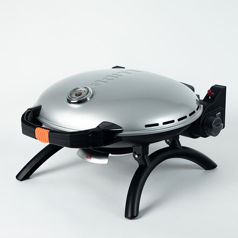 Газовый гриль O-GRILL 700T bicolor black-silver + адаптер А