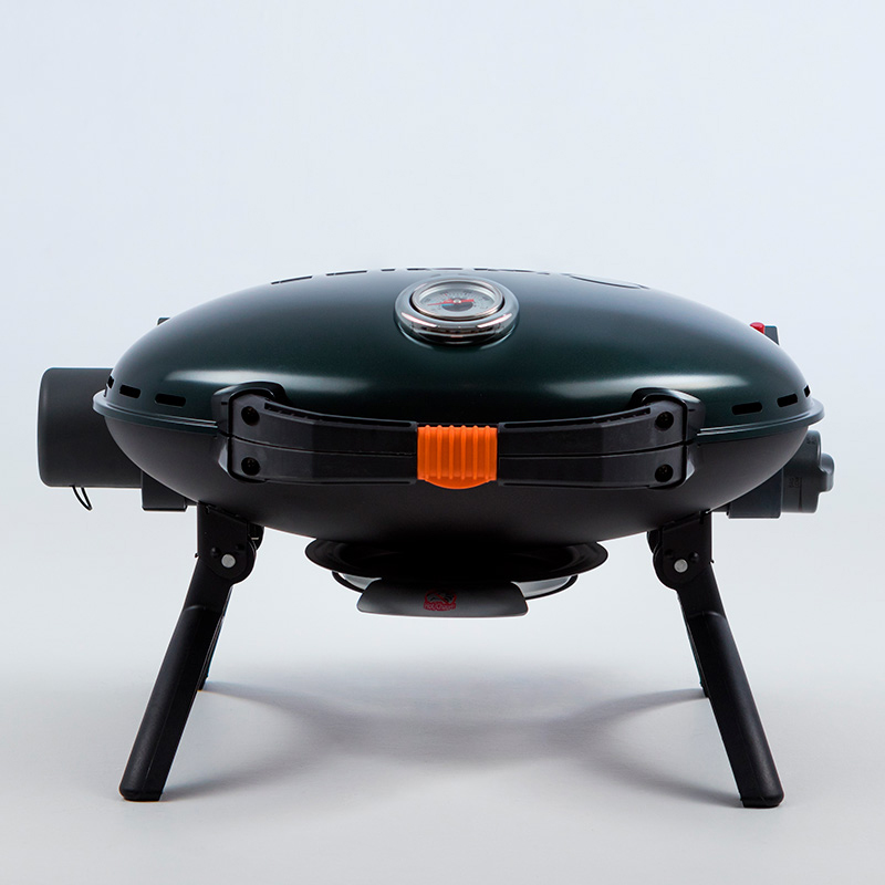 Газовый гриль O-GRILL 500MТ bicolor black-green + адаптер А