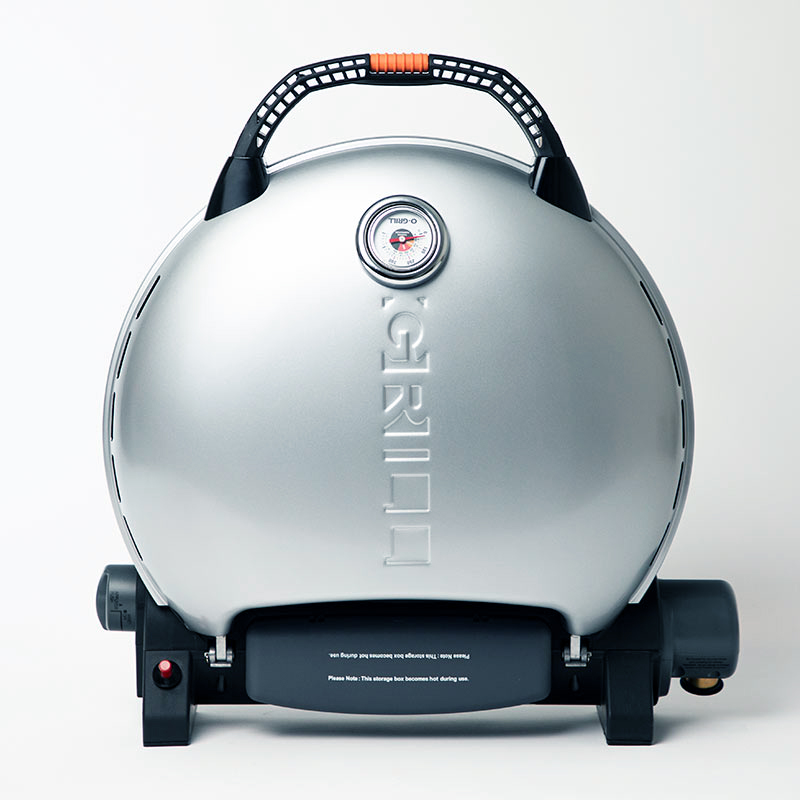 Газовый гриль O-GRILL 700T bicolor black-silver + адаптер А