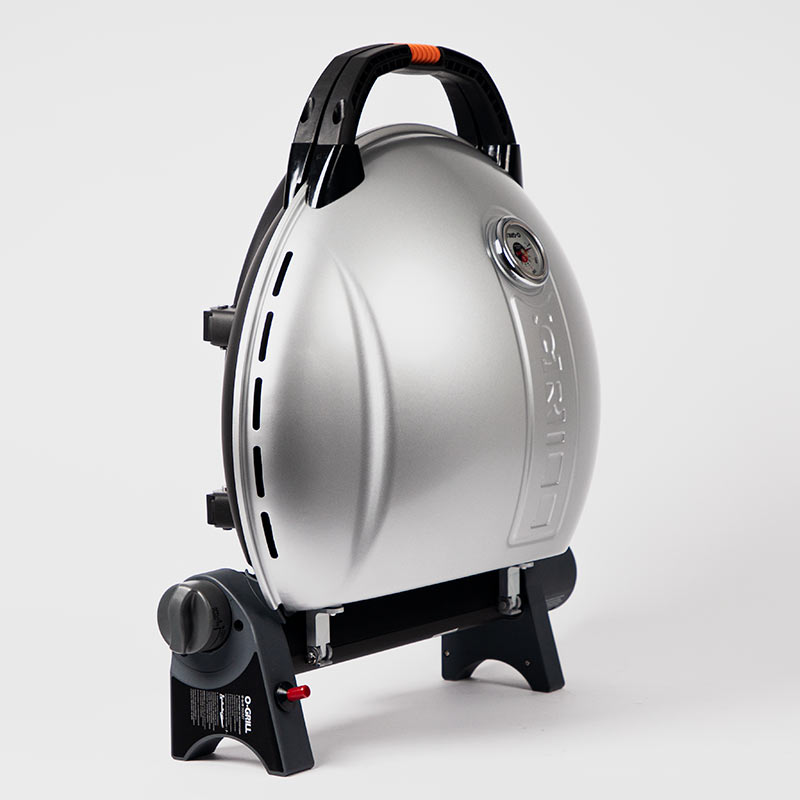 Газовый гриль O-GRILL 900MT bicolor black-silver + адаптер А