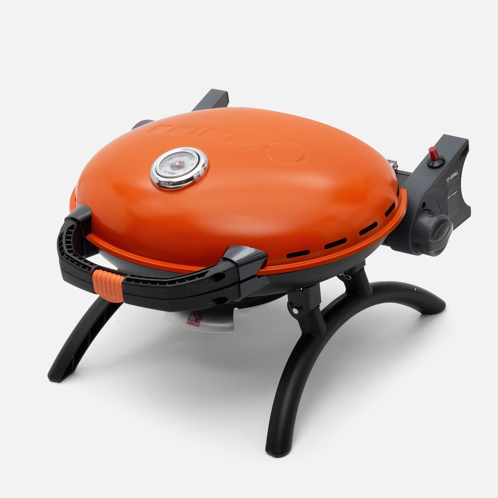 Газовый гриль O-GRILL 500MT bicolor black-orange + адаптер А