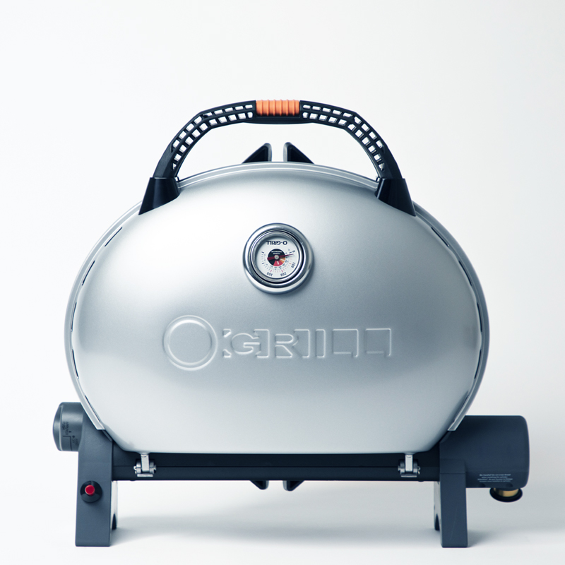 Газовый гриль O-GRILL 500MТ bicolor black-silver + адаптер А