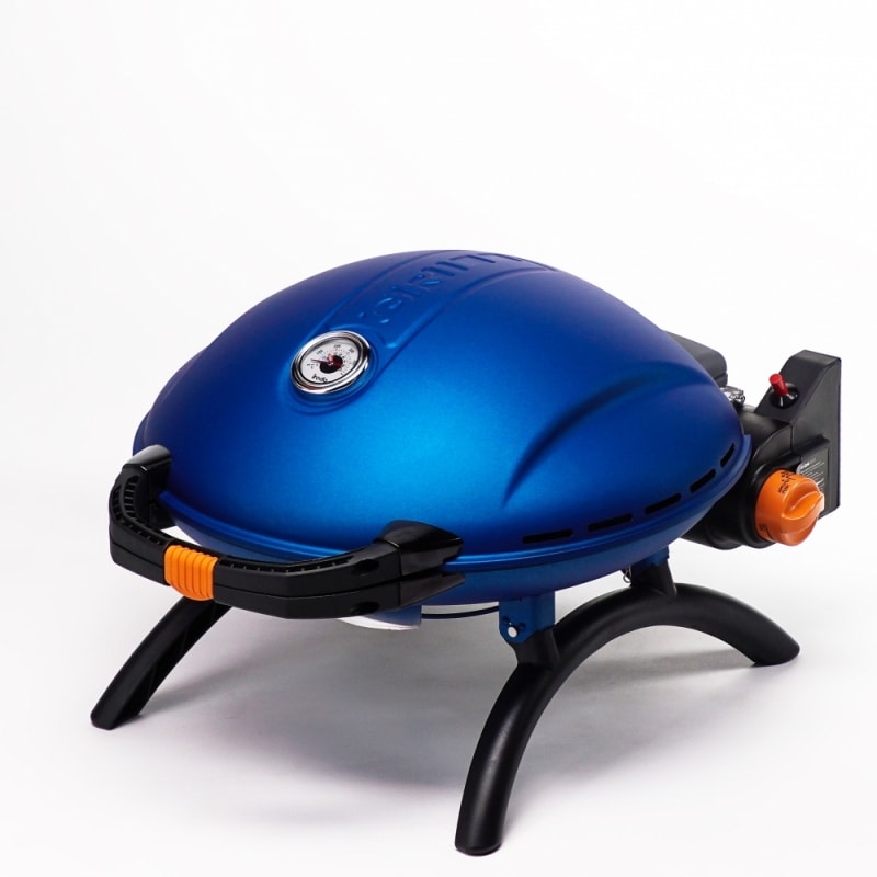 Газовый гриль O-GRILL 800T blue + адаптер А