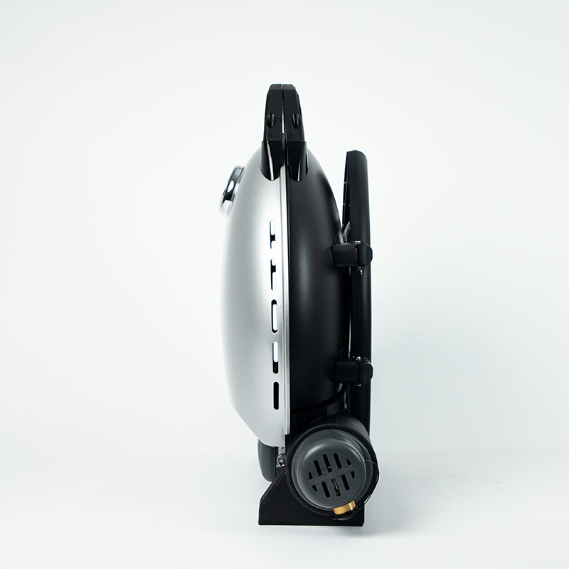 Газовый гриль O-GRILL 700T bicolor black-silver + адаптер А