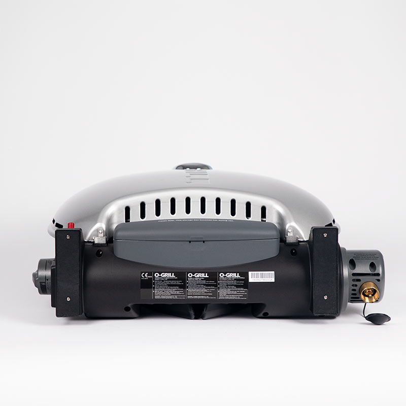 Газовый гриль O-GRILL 700T bicolor black-silver + адаптер А