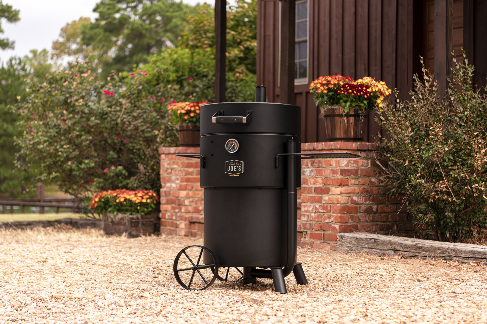 Коптильня Oklahoma Joe's Drum Bronco Pro Black