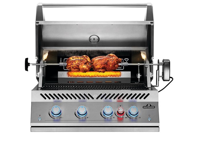 Встраиваемый газовый гриль BIG 32