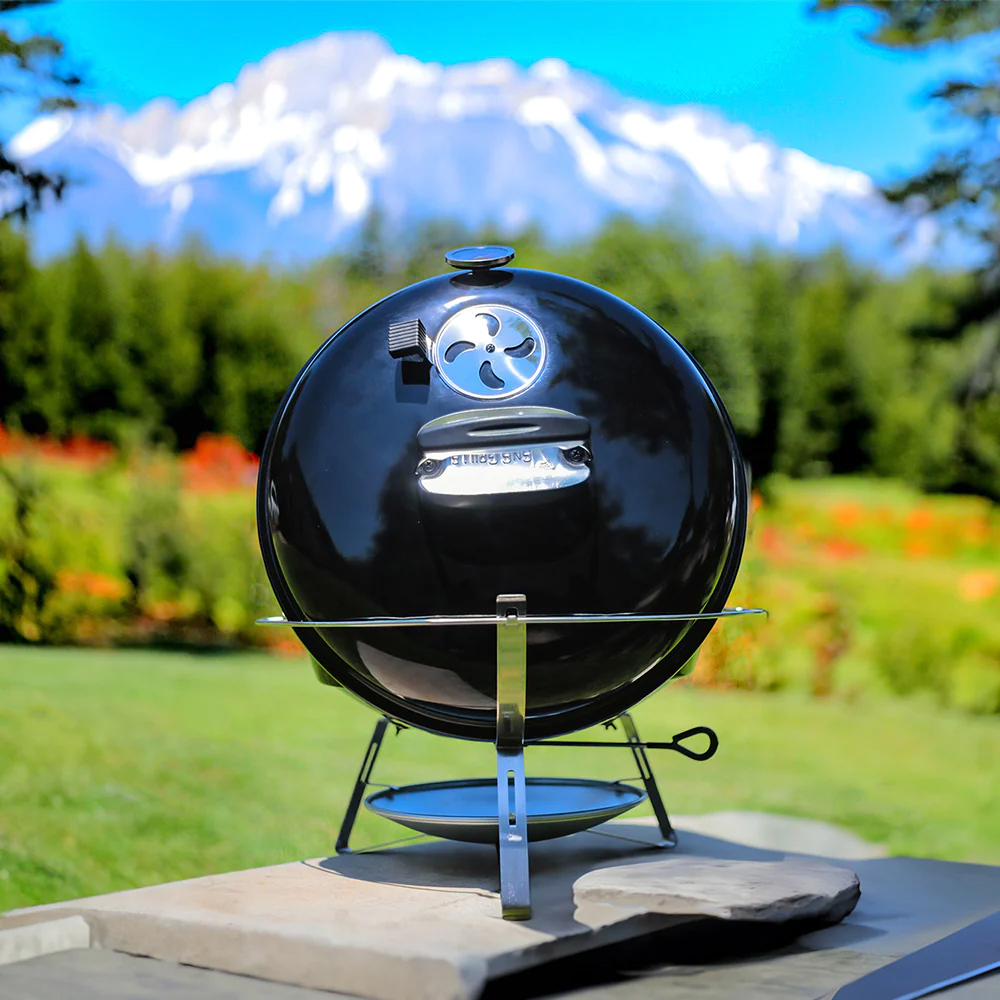 Угольный гриль SnS Travel Kettle, с корзиной SnS, 47 см, черный