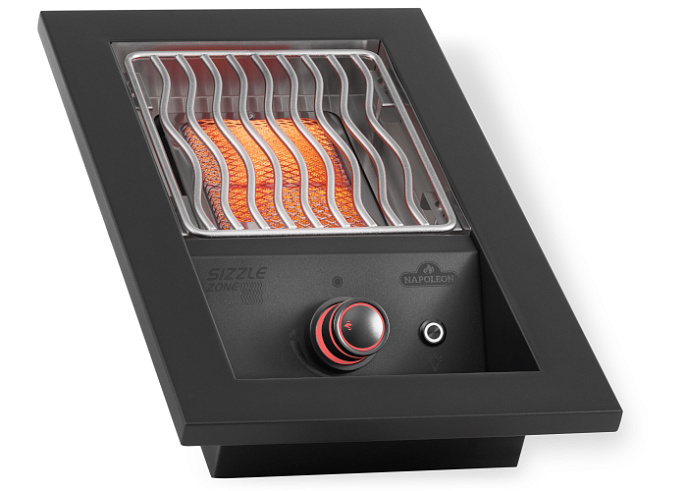 Встраиваемая газовая горелка Одинарная ИК горелка Sizzle Zone